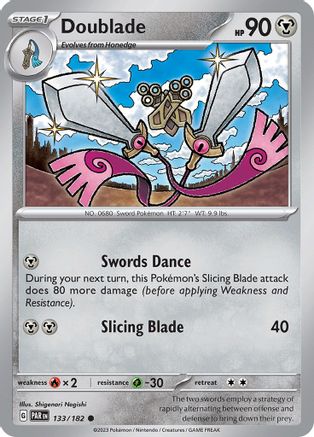 Doublade - 133/182 (133) [SV04: Paradox Rift] Reverse Holofoil - Deck Out Gaming