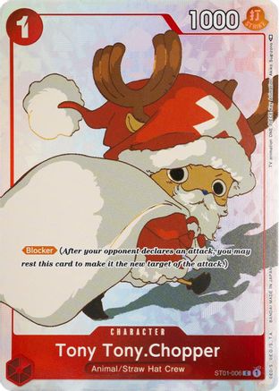 Tony Tony.Chopper (Gift Collection 2023) (ST01-006) [One Piece Promotion Cards] Foil - Deck Out Gaming