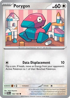 Porygon (142) [SV04: Paradox Rift] Reverse Holofoil - Deck Out Gaming