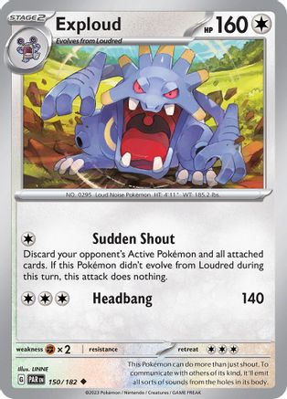 Exploud (150) [SV04: Paradox Rift] Reverse Holofoil - Deck Out Gaming