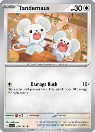 Tandemaus - 153/182 (153) [SV04: Paradox Rift] - Deck Out Gaming
