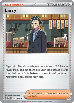 Larry (165) [SV04: Paradox Rift] Reverse Holofoil - Deck Out Gaming