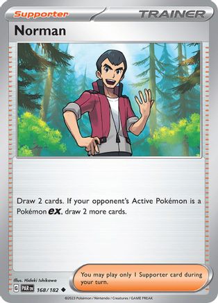 Norman (168) [SV04: Paradox Rift] Reverse Holofoil - Deck Out Gaming