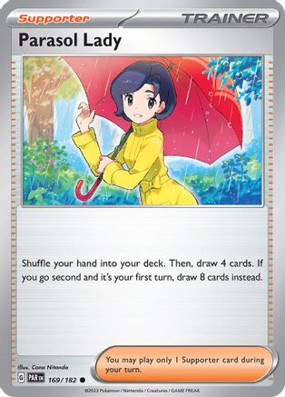 Parasol Lady (169) [SV04: Paradox Rift] Reverse Holofoil - Deck Out Gaming