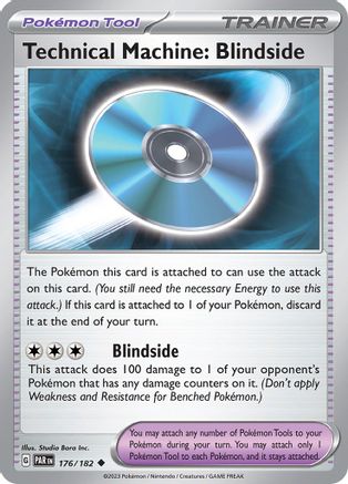 Technical Machine: Blindside (176) [SV04: Paradox Rift] - Deck Out Gaming