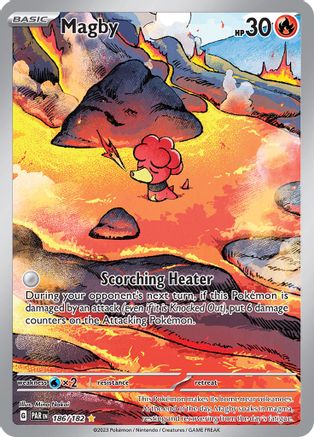 Magby - 186/182 (186) [SV04: Paradox Rift] Holofoil - Deck Out Gaming