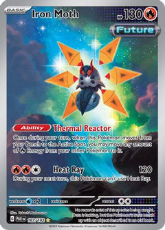 Iron Moth - 187/182 (187) [SV04: Paradox Rift] Holofoil - Deck Out Gaming