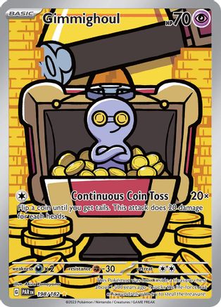Gimmighoul - 198/182 (198) [SV04: Paradox Rift] Holofoil - Deck Out Gaming