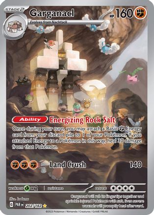 Garganacl - 202/182 (202) [SV04: Paradox Rift] Holofoil - Deck Out Gaming