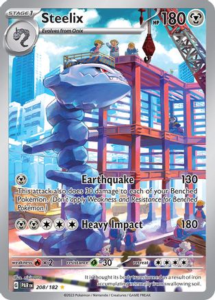 Steelix - 208/182 (208) [SV04: Paradox Rift] Holofoil - Deck Out Gaming