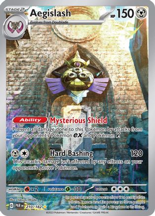 Aegislash - 210/182 (210) [SV04: Paradox Rift] Holofoil - Deck Out Gaming