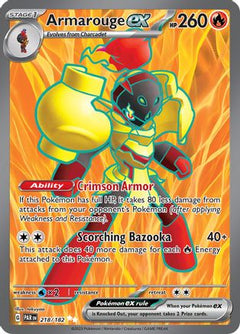 Armarouge ex - 218/182 (218) [SV04: Paradox Rift] Holofoil - Deck Out Gaming