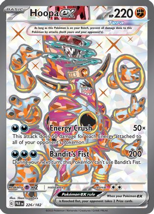 Hoopa ex - 226/182 (226) [SV04: Paradox Rift] Holofoil - Deck Out Gaming