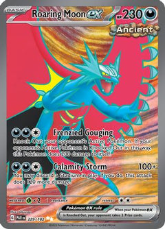 Roaring Moon ex - 229/182 (229) [SV04: Paradox Rift] Holofoil - Deck Out Gaming