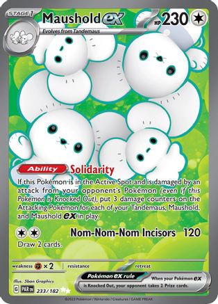Maushold ex - 233/182 (233) [SV04: Paradox Rift] Holofoil - Deck Out Gaming