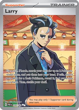 Larry - 235/182 (235) [SV04: Paradox Rift] Holofoil - Deck Out Gaming