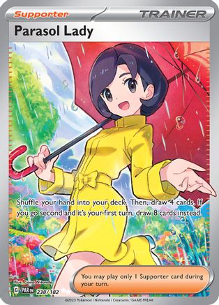 Parasol Lady - 238/182 (238) [SV04: Paradox Rift] Holofoil - Deck Out Gaming