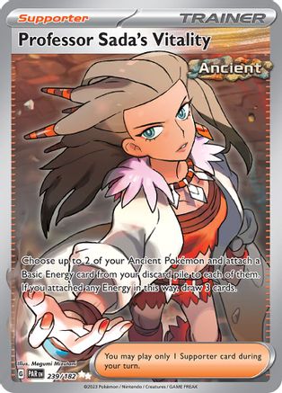Professor Sada's Vitality - 239/182 (239) [SV04: Paradox Rift] Holofoil - Deck Out Gaming