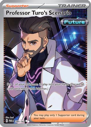 Professor Turo's Scenario - 240/182 (240) [SV04: Paradox Rift] Holofoil - Deck Out Gaming