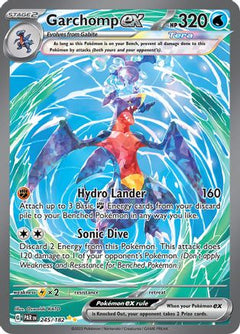 Garchomp ex - 245/182 (245) [SV04: Paradox Rift] Holofoil - Deck Out Gaming