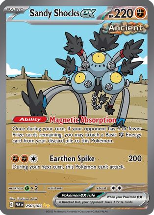 Sandy Shocks ex - 250/182 (250) [SV04: Paradox Rift] Holofoil - Deck Out Gaming