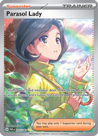 Parasol Lady - 255/182 (255) [SV04: Paradox Rift] Holofoil - Deck Out Gaming