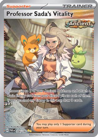 Professor Sada's Vitality - 256/182 (256) [SV04: Paradox Rift] Holofoil - Deck Out Gaming
