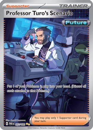 Professor Turo's Scenario - 257/182 (257) [SV04: Paradox Rift] Holofoil - Deck Out Gaming