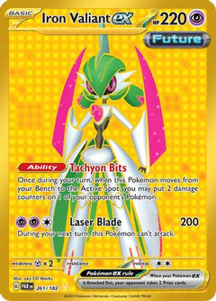 Iron Valiant ex - 261/182 (261) [SV04: Paradox Rift] Holofoil - Deck Out Gaming