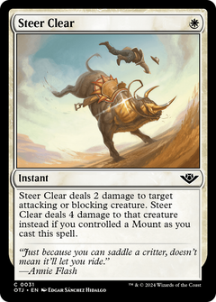Steer Clear (31) [Outlaws of Thunder Junction] - Deck Out Gaming