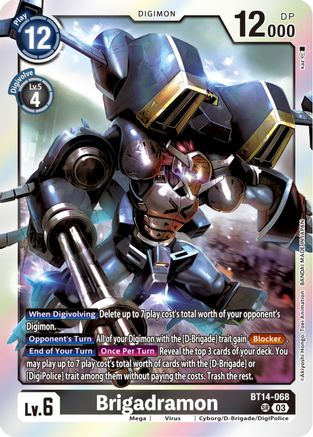 Brigadramon (BT14-068) [Blast Ace] Foil - Deck Out Gaming