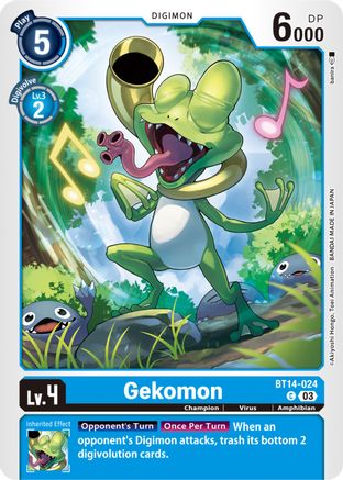 Gekomon (BT14-024) [Blast Ace] - Deck Out Gaming