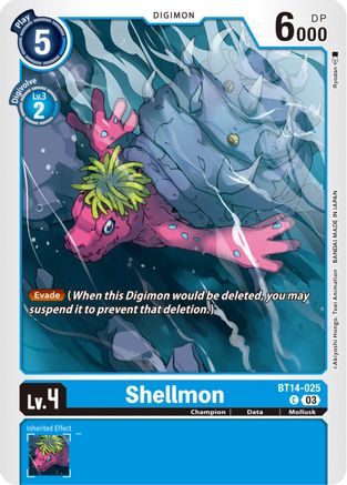 Shellmon (BT14-025) [Blast Ace] - Deck Out Gaming