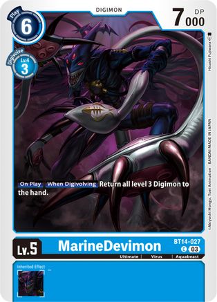 MarineDevimon (BT14-027) [Blast Ace] - Deck Out Gaming