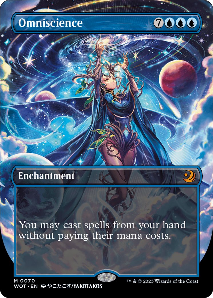 Omniscience (Anime Borderless) (70) [Wilds of Eldraine: Enchanting Tales] - Deck Out Gaming