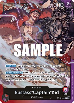 Eustass"Captain"Kid (003) (ST10-003) [Ultra Deck: The Three Captains] Foil - Deck Out Gaming