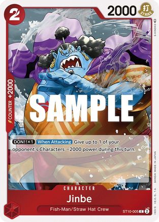 Jinbe (ST10-005) [Ultra Deck: The Three Captains] Foil