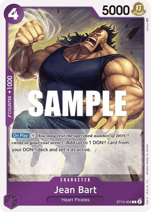 Jean Bart (ST10-009) [Ultra Deck: The Three Captains] Foil - Deck Out Gaming