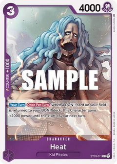 Heat (ST10-011) [Ultra Deck: The Three Captains] Foil - Deck Out Gaming