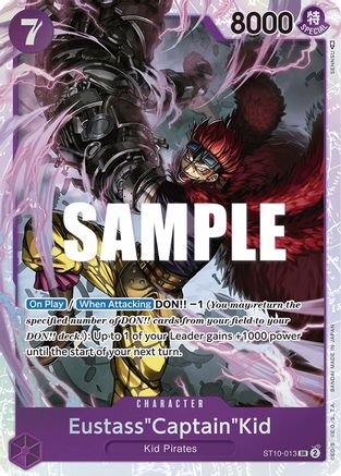 Eustass"Captain"Kid (013) (ST10-013) [Ultra Deck: The Three Captains] Foil - Deck Out Gaming