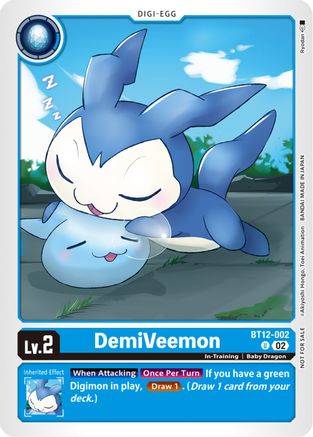 DemiVeemon (NYCC 2023 Demo Deck) (BT12-002) [Across Time] - Deck Out Gaming