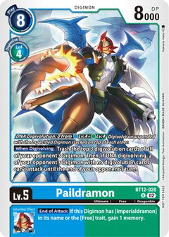 Paildramon (NYCC 2023 Demo Deck) (BT12-028) [Across Time] - Deck Out Gaming
