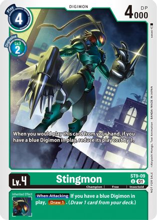 Stingmon (NYCC 2023 Demo Deck) (ST9-09) [Starter Deck 09: Ultimate Ancient Dragon] - Deck Out Gaming