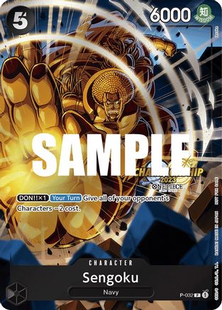 Sengoku (CS 2023 Event Pack) (P-032) [One Piece Promotion Cards] Foil - Deck Out Gaming
