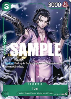Izo (CS 2023 Celebration Pack) (OP01-033) [One Piece Promotion Cards] Foil - Deck Out Gaming