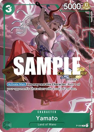 Yamato (CS 2023 Celebration Pack) (P-008) [One Piece Promotion Cards] Foil - Deck Out Gaming