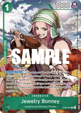 Jewelry Bonney (CS 2023 Celebration Pack) (ST02-007) [One Piece Promotion Cards] Foil - Deck Out Gaming