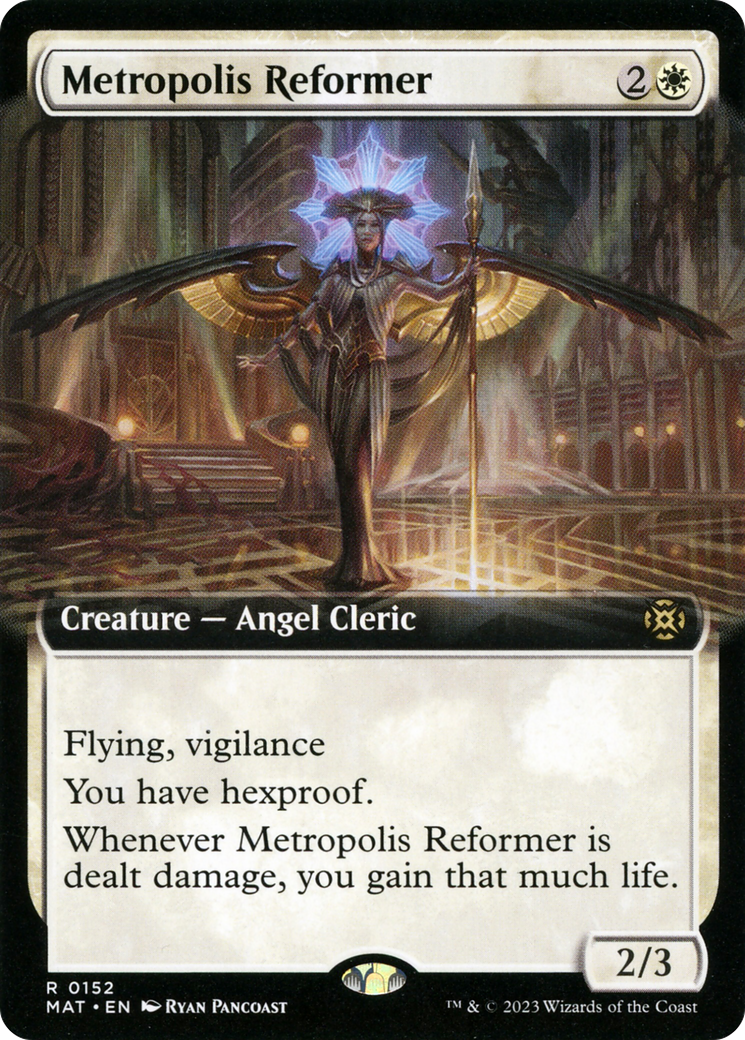 Metropolis Reformer (Extended Art) (152) [March of the Machine: The Aftermath] - Deck Out Gaming