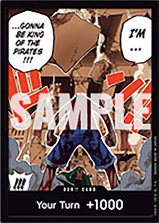 DON!! Card (Luffy vs. Crocodile) (Devil Fruits Collection Vol. 1) [One Piece Promotion Cards] Foil - Deck Out Gaming