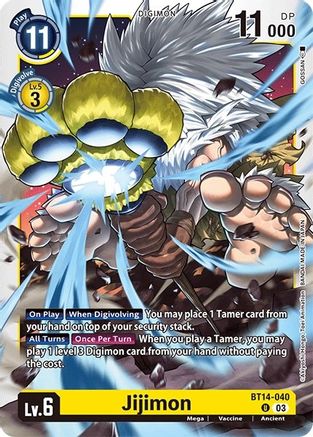 Jijimon (BT14-040) [Blast Ace] - Deck Out Gaming